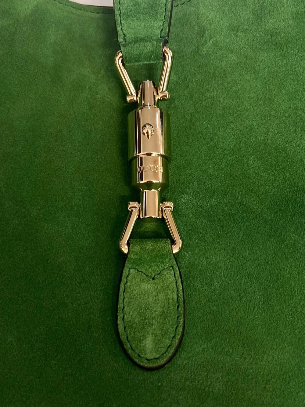 JACKIE GIORNO SUEDE HANDBAG